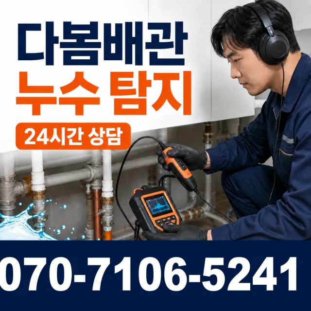 온산읍 원산리 바닥누수 상담 이미지 5